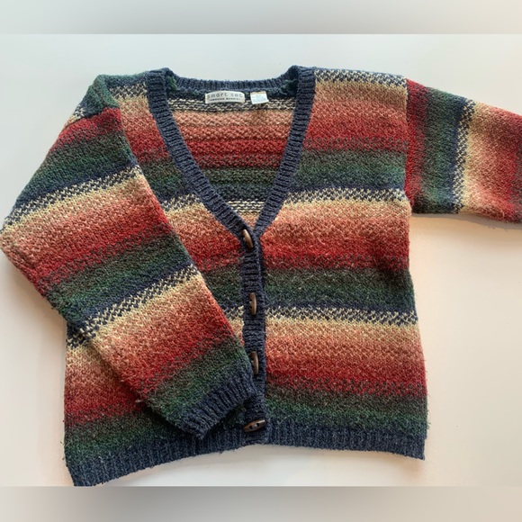 Vintage Smart Set Knit Colourful Cardigan - Picture 1 of 5